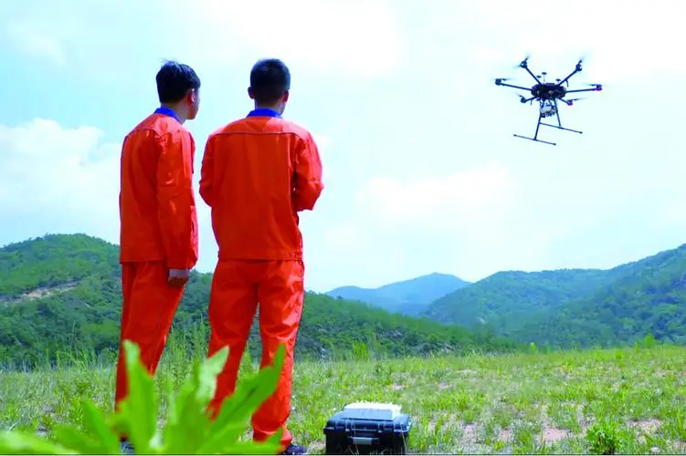 振兴无人机倾斜摄影巡检拍摄